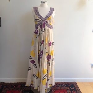 Anthropologie Moulinette Soeurs maxi dress sz12